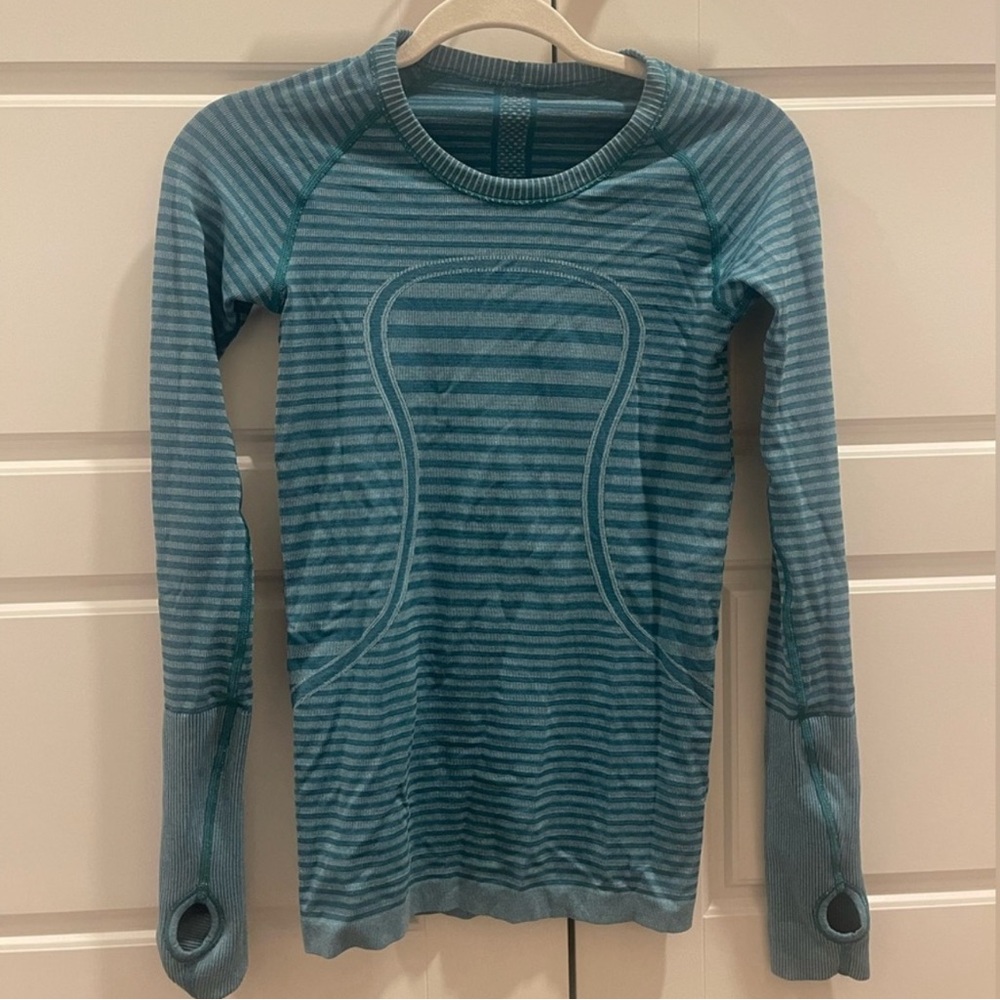 Lululemon Swiftly Teal Long Sleeve